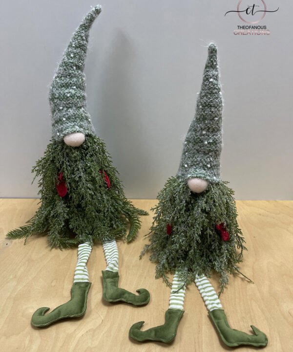 Διακοσμητική κούκλα-δεντράκι, «Αγιοβασίλης»!