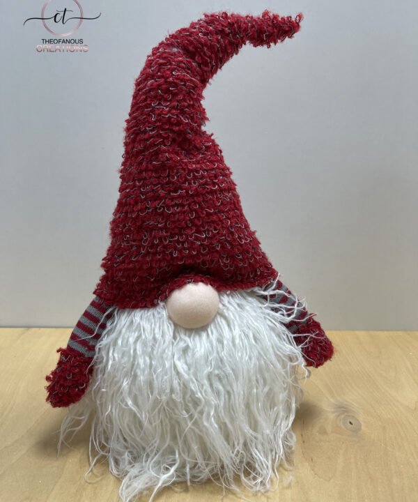 Διακοσμητική φωτιζόμενη κούκλα, «Αγιοβασίλης»!