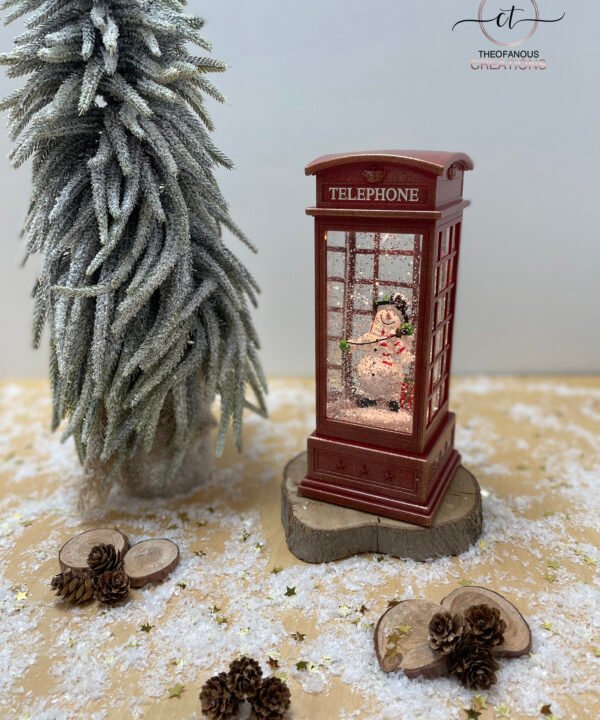 Φωτιζόμενο γιορτινό διακοσμητικό με μουσική