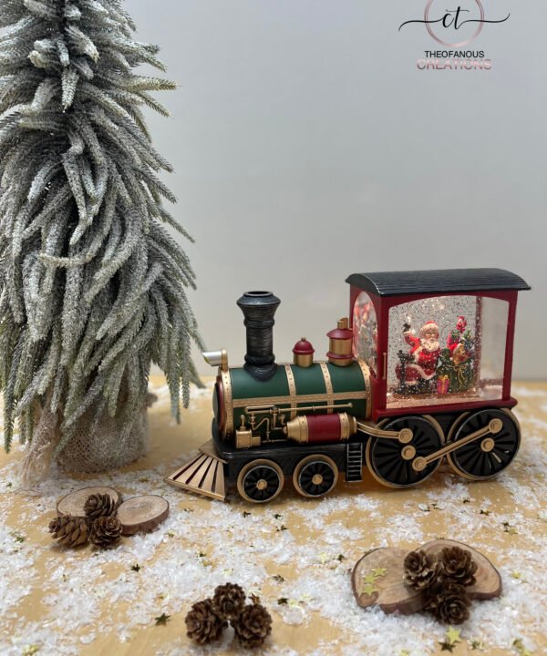 Φωτιζόμενο γιορτινό διακοσμητικό με μουσική