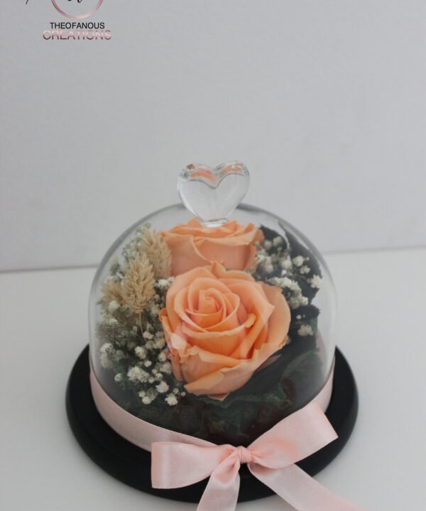 Θόλος με καρδούλα - 2 Forever Rose Peach