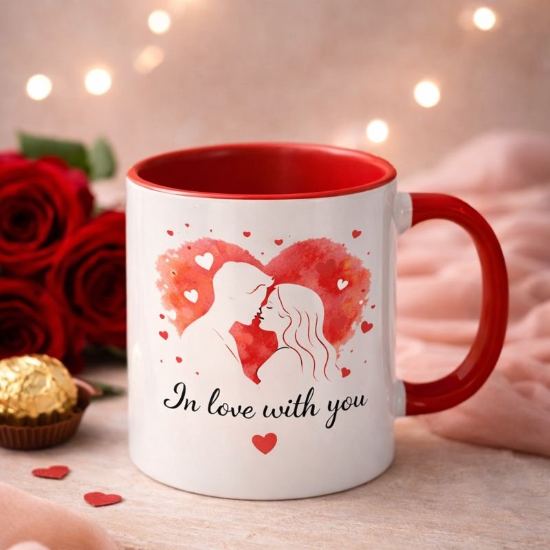 Ceramic Mug with colour 330ml