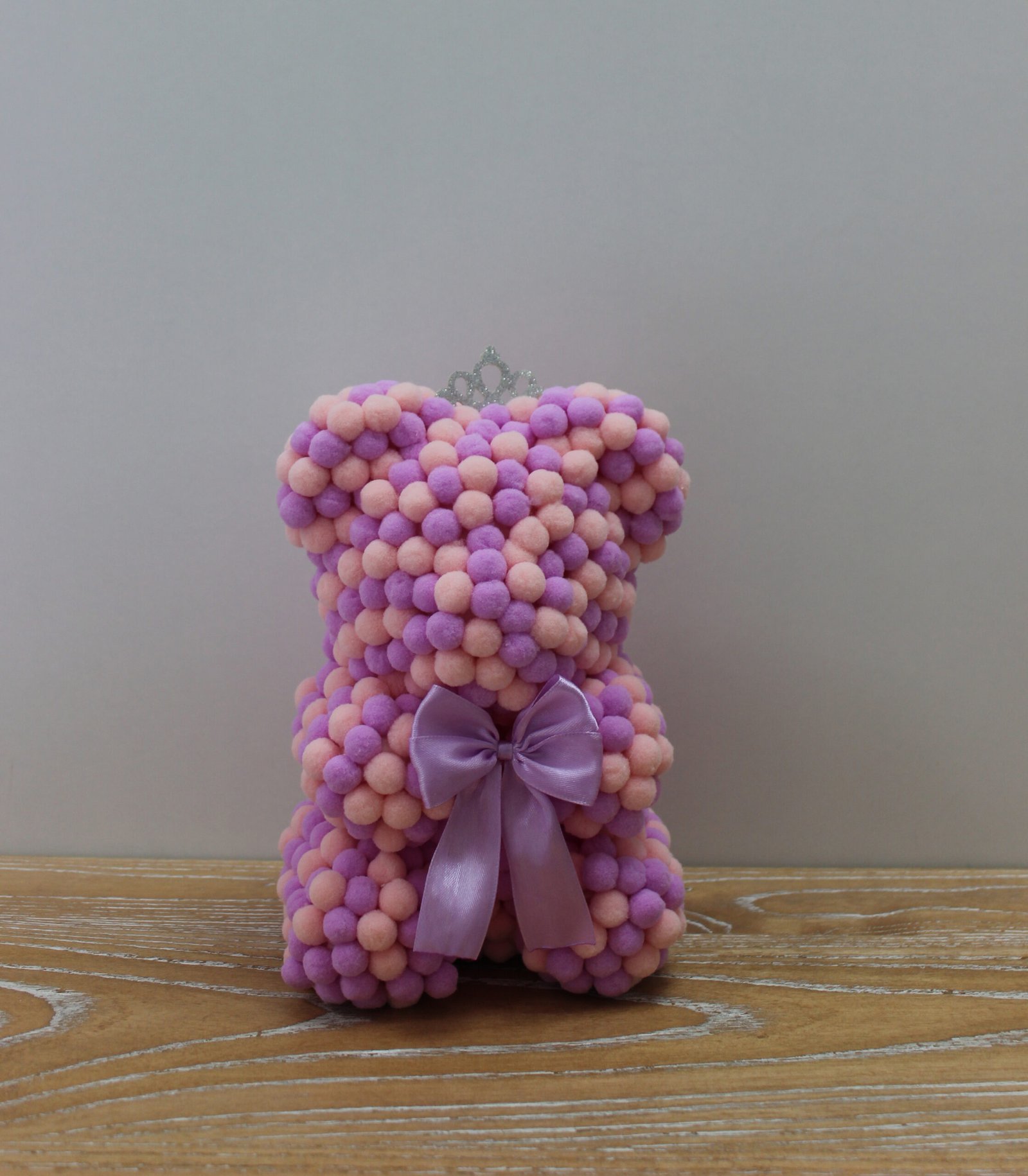 Pom-Pom Teddy Bear – Χειροποίητο Αρκουδάκι