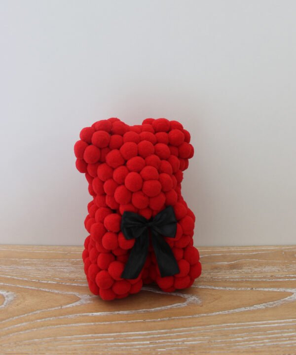 Pom-Pom Teddy Bear – Χειροποίητο Αρκουδάκι