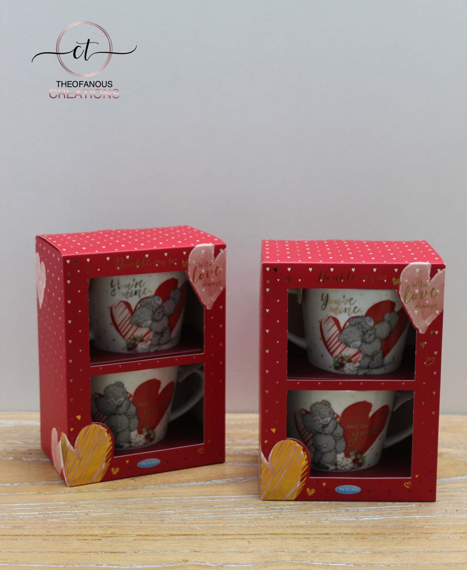 Σετ Κούπες Tatty Teddy Αγάπης