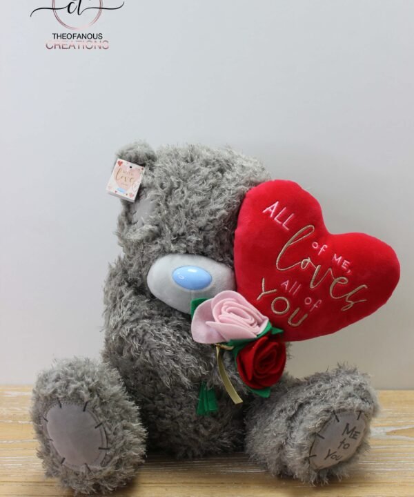 Tatty Teddy Love Heart & Roses
