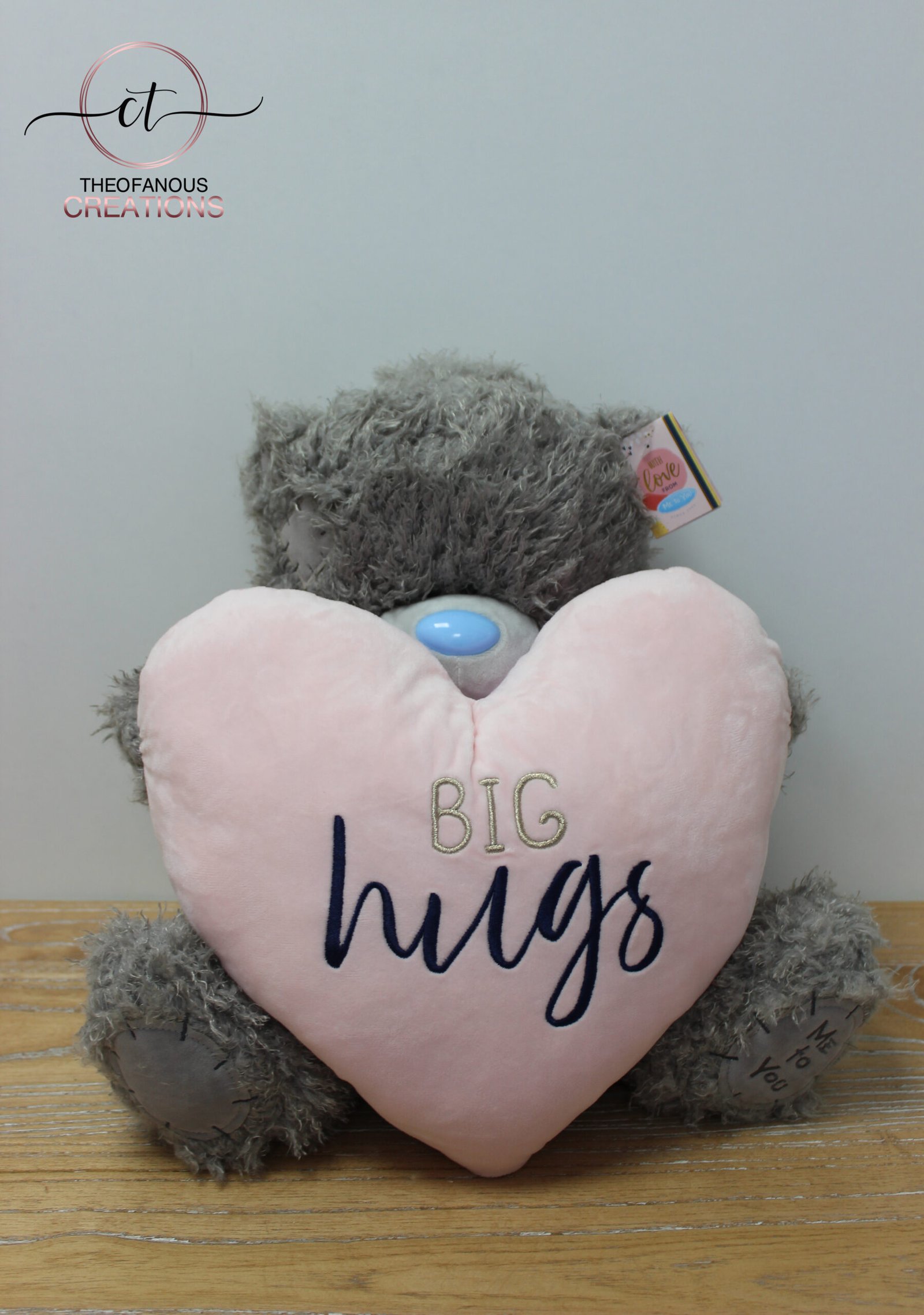 Μεγάλο Λούτρινο Αρκουδάκι «Big Hugs»