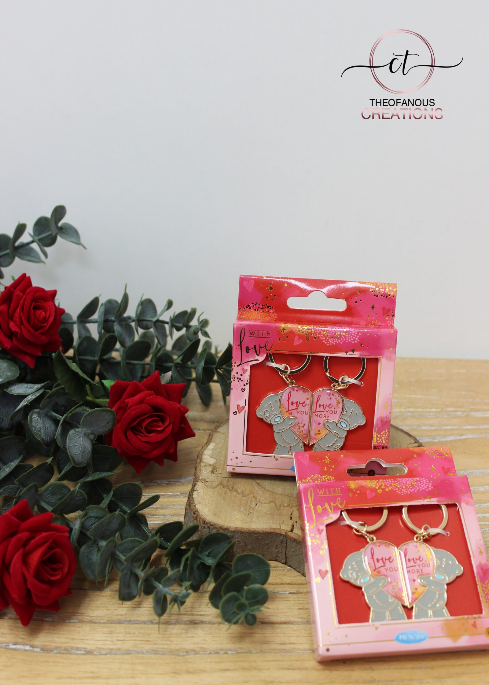 Tatty Teddy Love Keyrings – Σετ Μπρελόκ Αγάπης