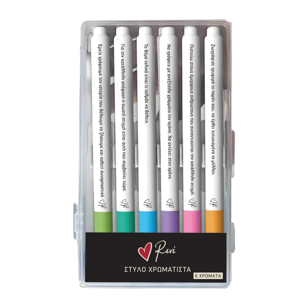 Στυλό felt pen (Σετ 6 τμχ.)