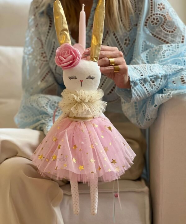 Πασχαλινή λαμπάδα Lala Doll Πωλίνα η λαγουδίνα