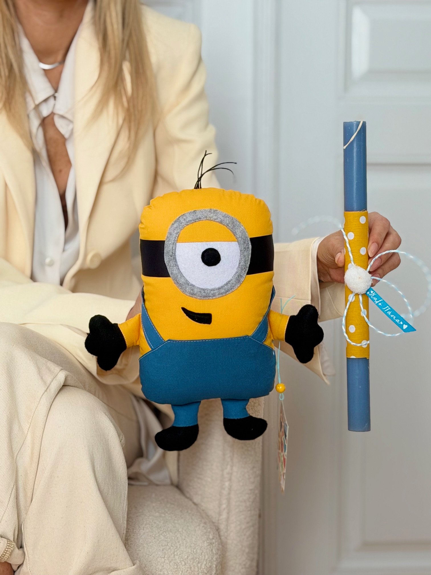 Πασχαλινή λαμπάδα Lala Doll Minion
