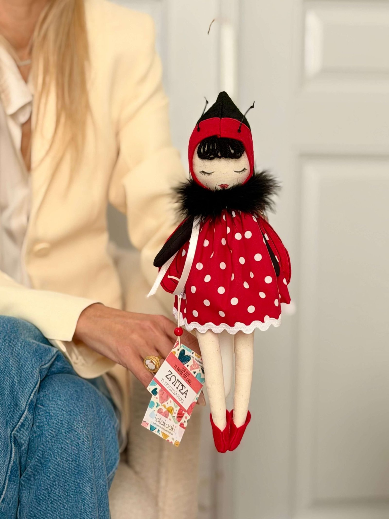 Πασχαλινή λαμπάδα Lala Doll Ζωίτσα η πασχαλίτσα