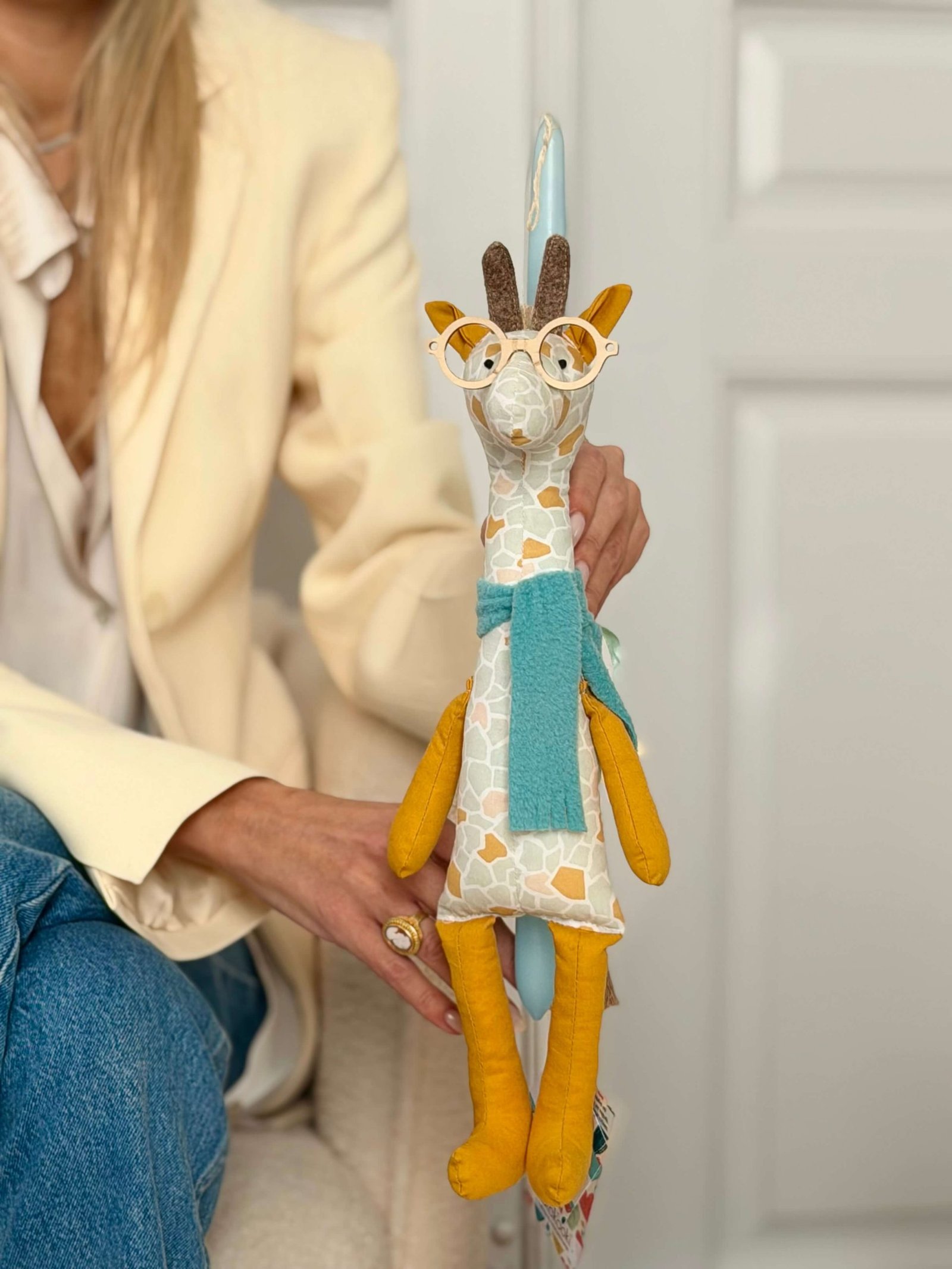 Πασχαλινή λαμπάδα Lala Doll Σοφοκλής ο σοφός